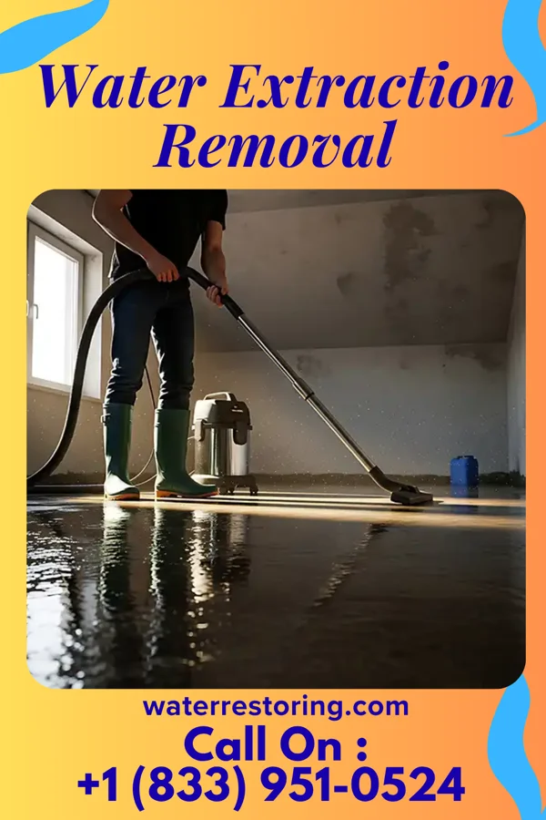 Water Extraction Removal in East View, WV